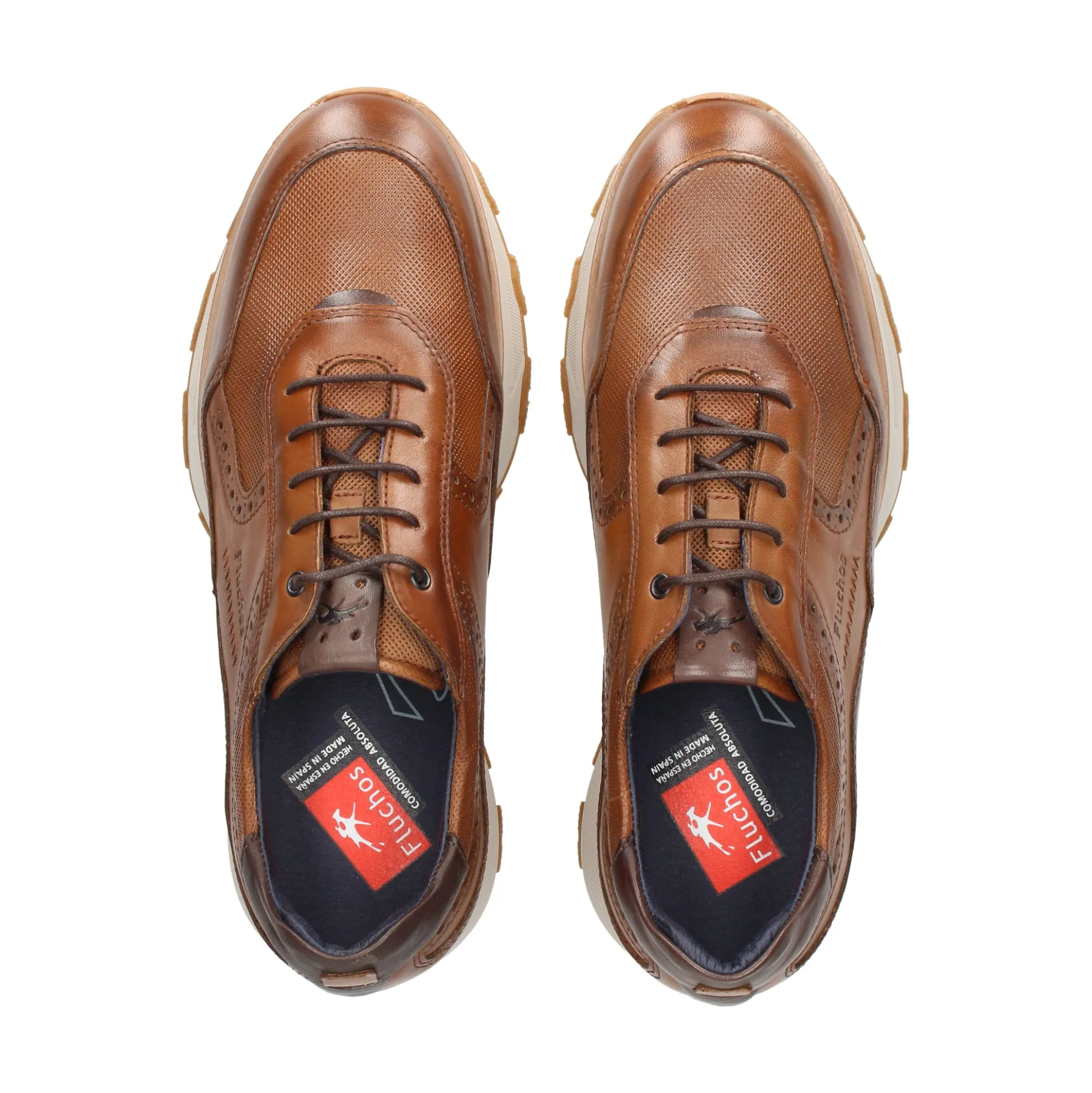 FLUCHOS Zapatillas de Hombre F2082 CAMEL