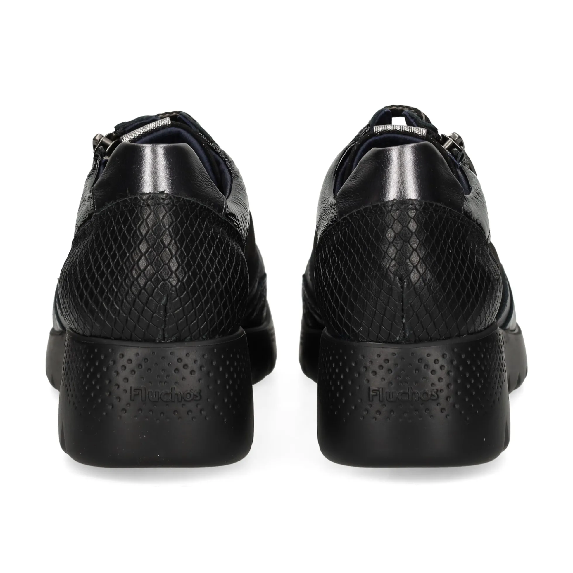 FLUCHOS Zapatillas de Mujer F2248 NEGRO+COM.4
