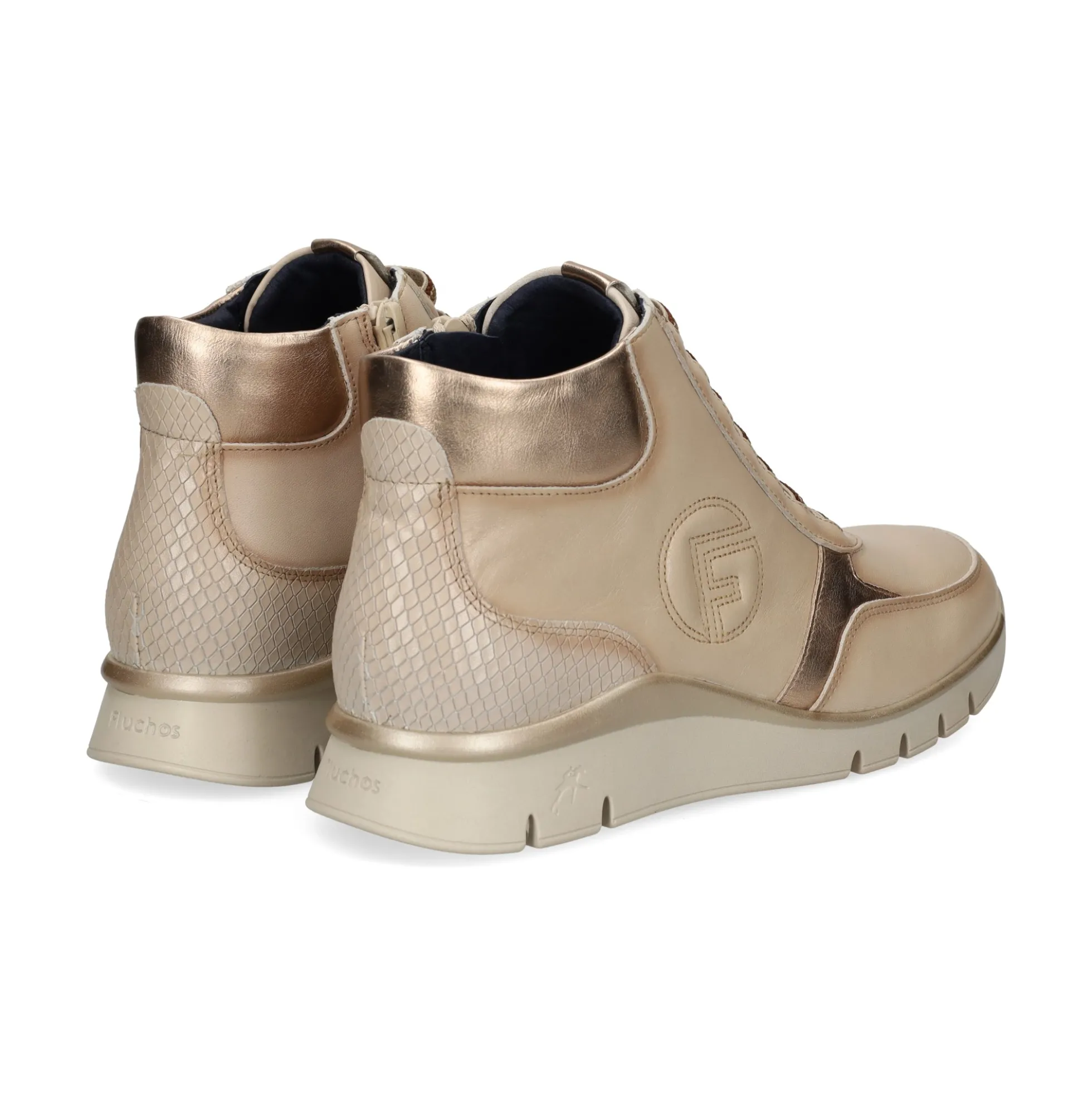 FLUCHOS Zapatillas de Mujer F2077 6789 CRISTAL