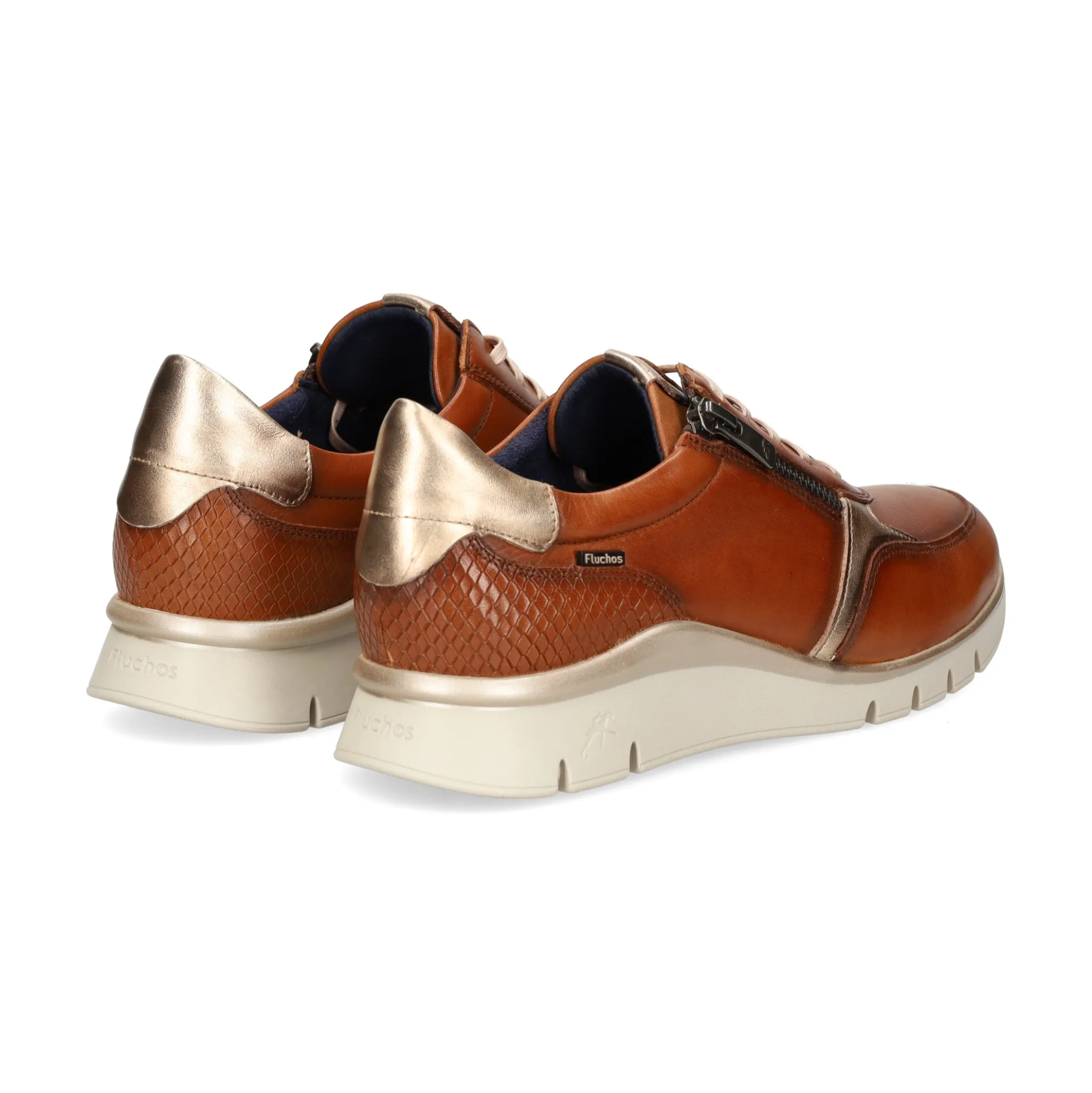 FLUCHOS Zapatillas de Mujer F2070 CUERO