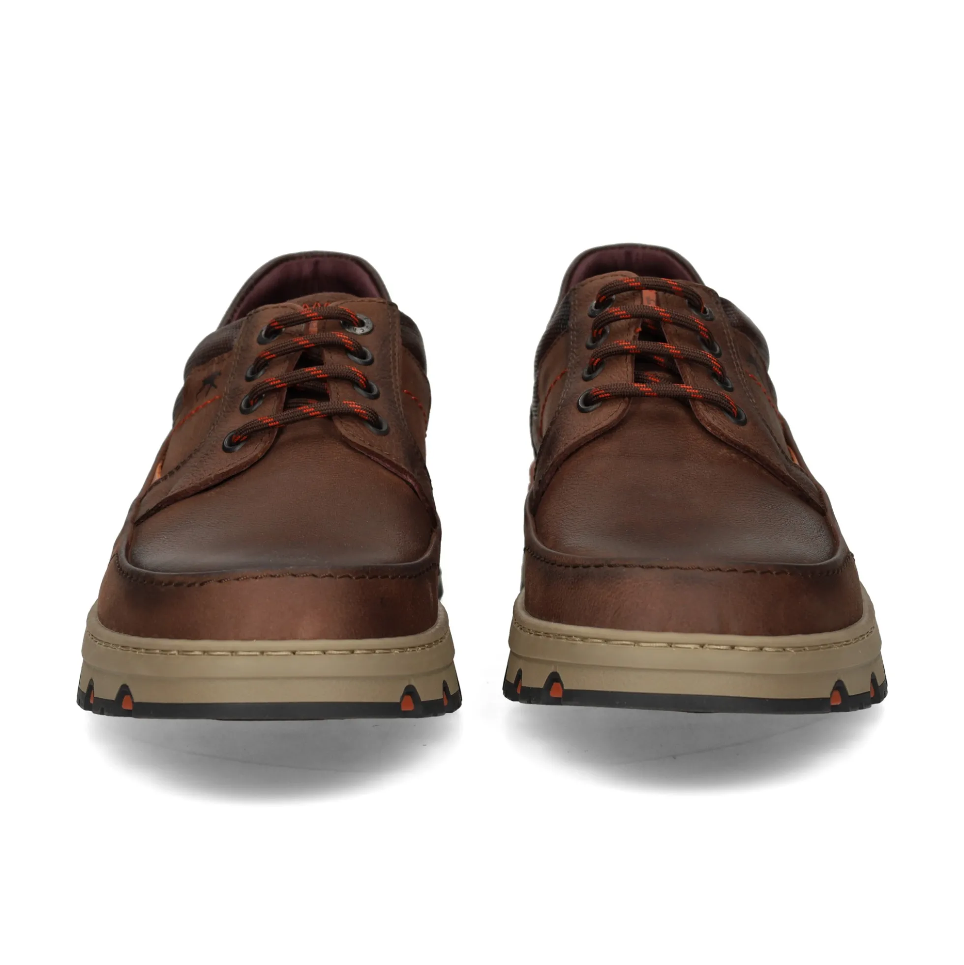 FLUCHOS Zapatos de vestir de Hombre F1843 CASTAÑO+COM.1