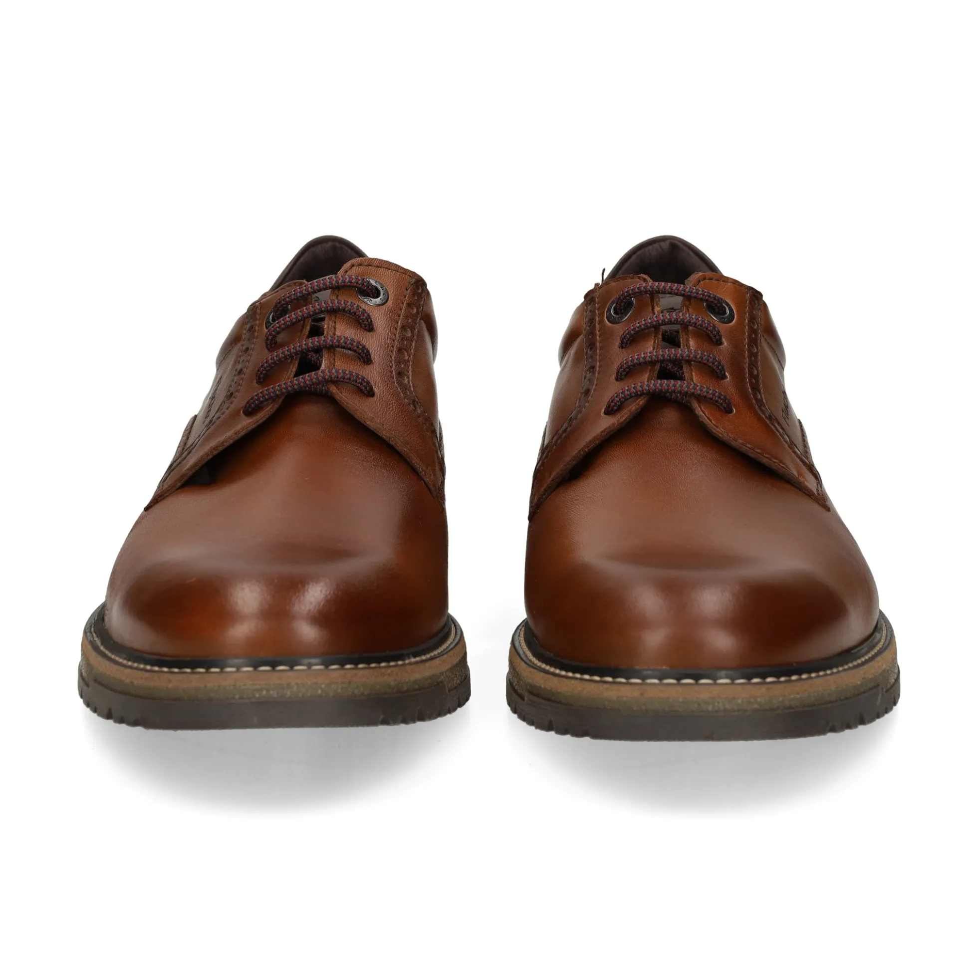 FLUCHOS Zapatos de vestir de Hombre F2319 CAMEL+COM.2