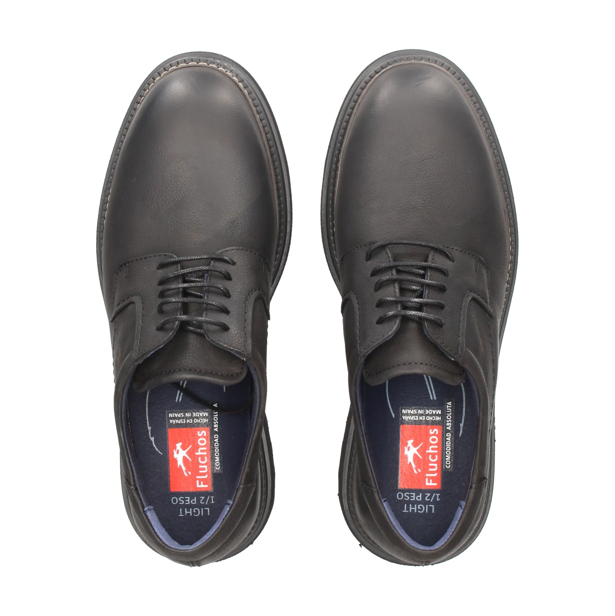FLUCHOS Zapatos de vestir de Hombre F2054 NEGRO