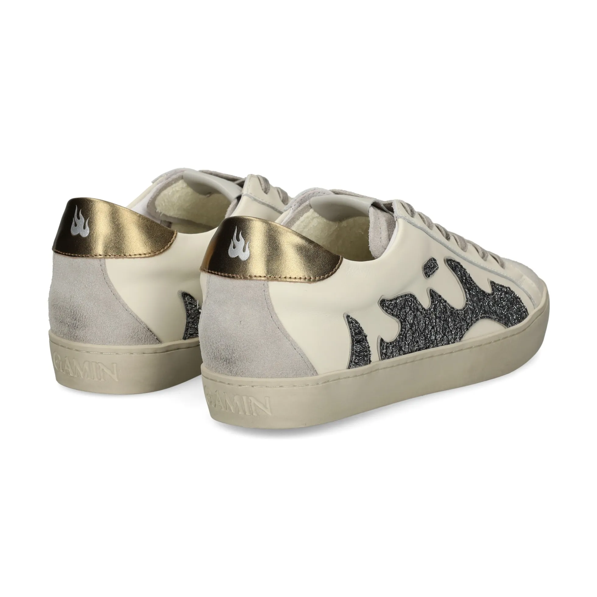 GAMIN Zapatillas de Mujer D0023S10 PLATINO