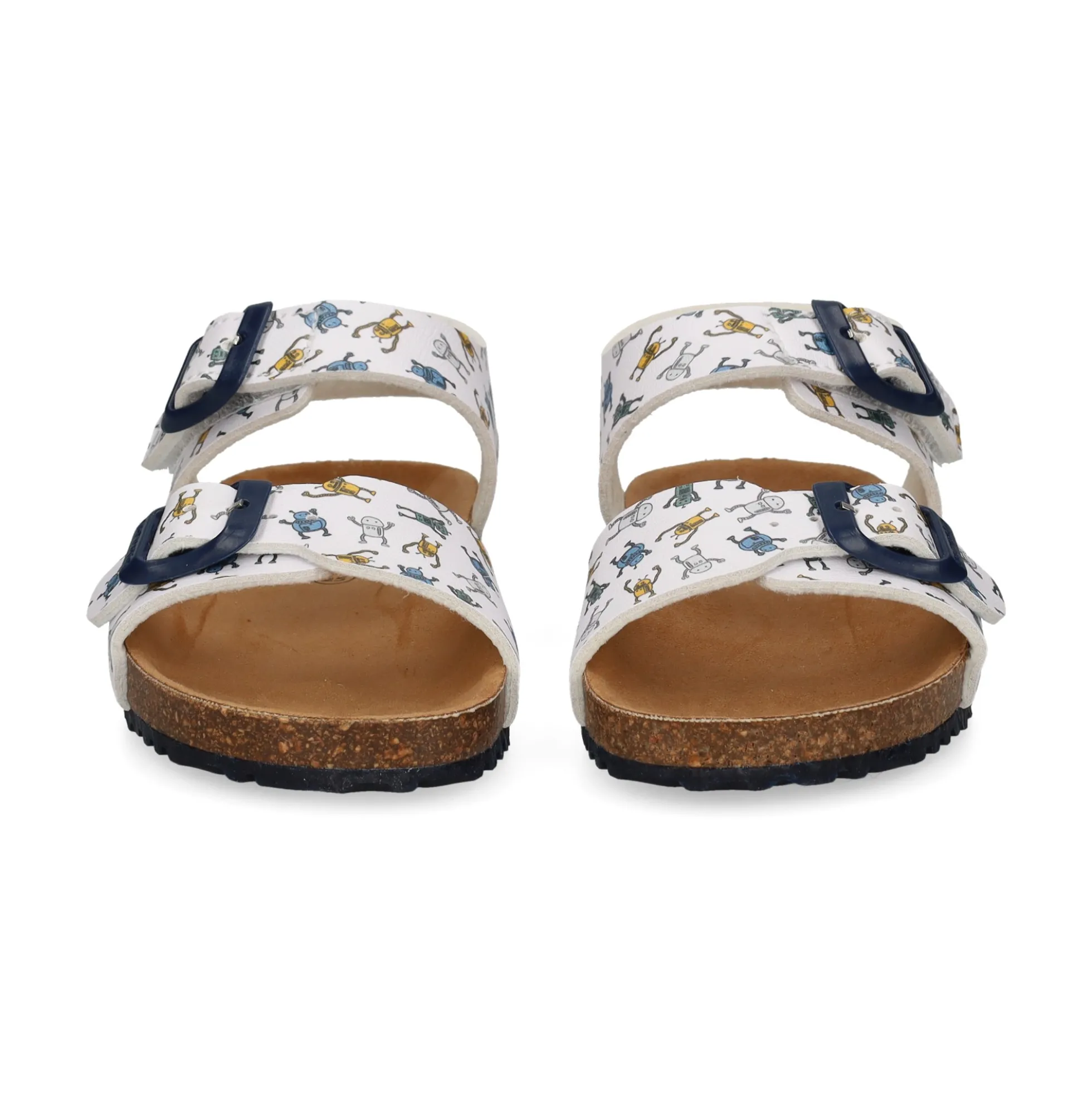 GARVALIN Sandalias, chanclas y albarcas de niña 242468-B BLANCO