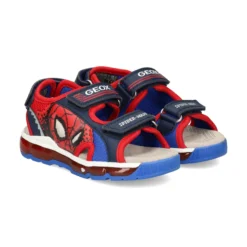 GEOX Sandalias y chanclas de niño J450QB C0735 NAVY/RED