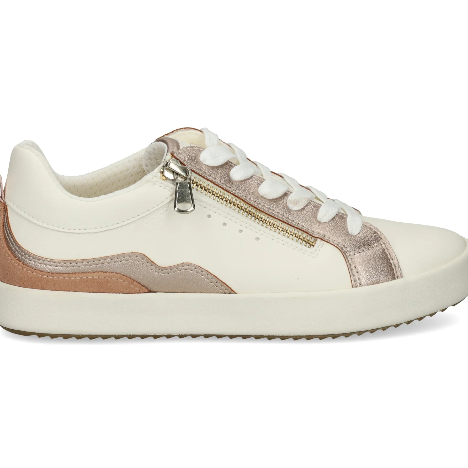 GEOX Zapatillas de Hombre D466HJ C1R8Z OWH/ROSE