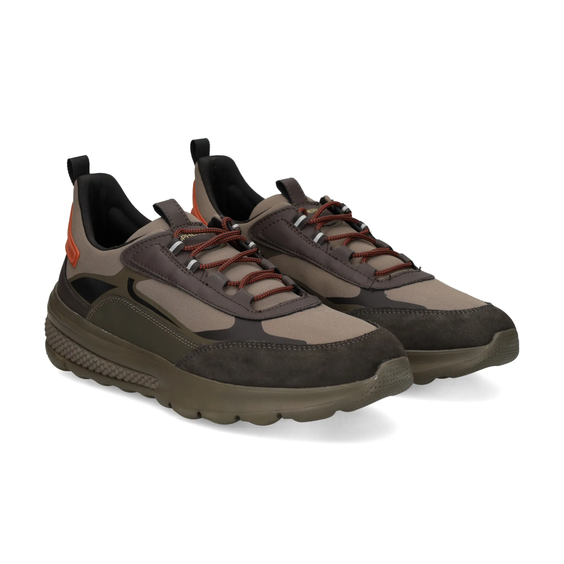 GEOX Zapatillas de Hombre U45BAD C1381 DOVE GREY