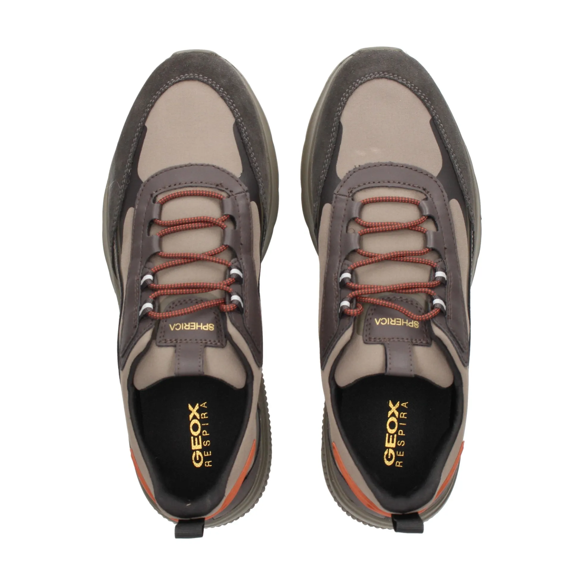 GEOX Zapatillas de Hombre U45BAD C1381 DOVE GREY