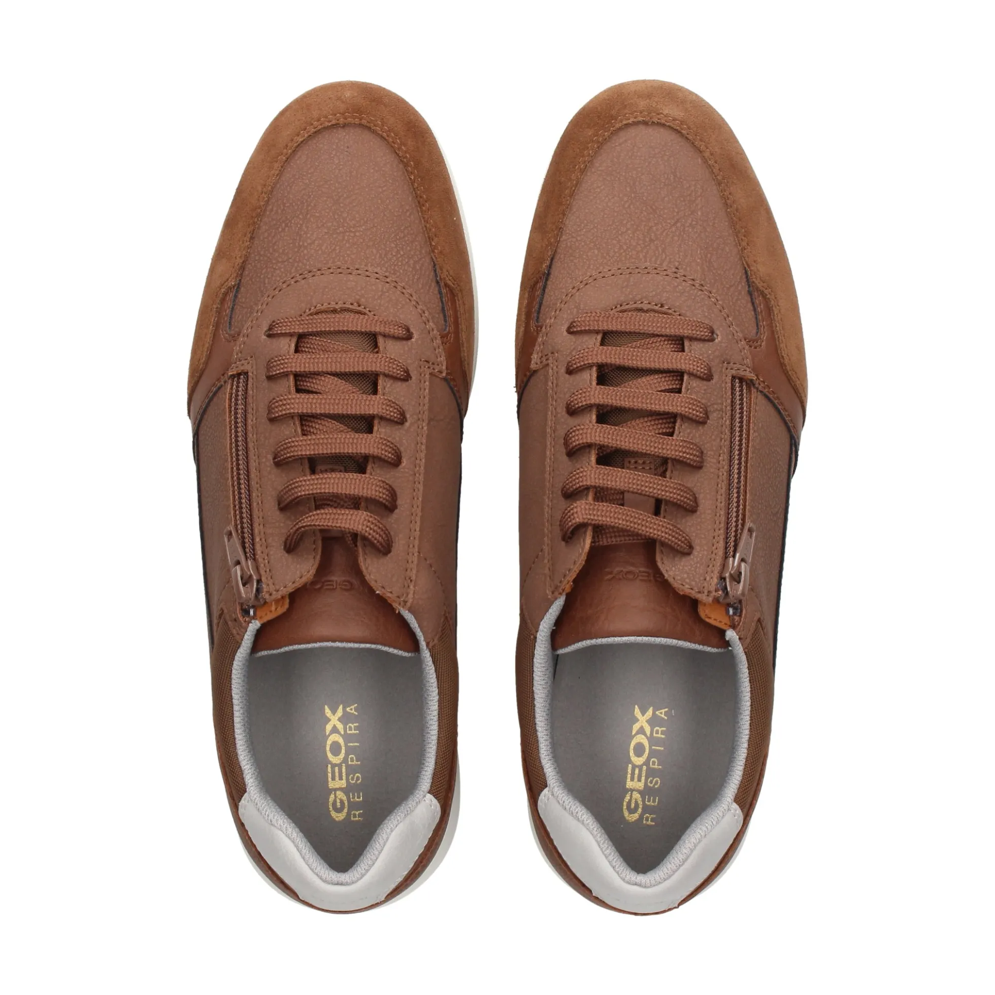GEOX Zapatillas de Hombre U45H5B C6001 COGNAC