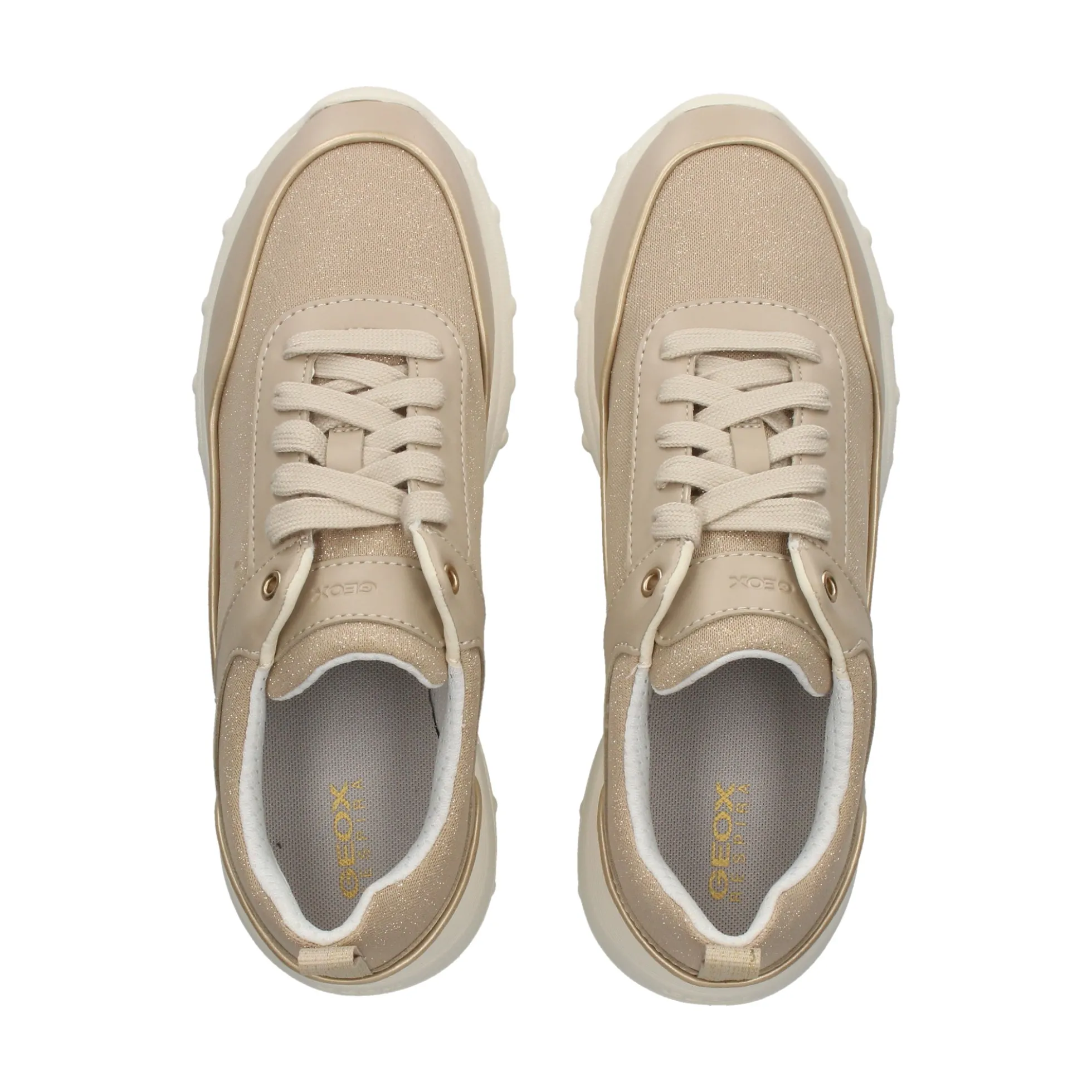 GEOX Zapatillas de Mujer D35LPB C5A5V BEIGE/LT