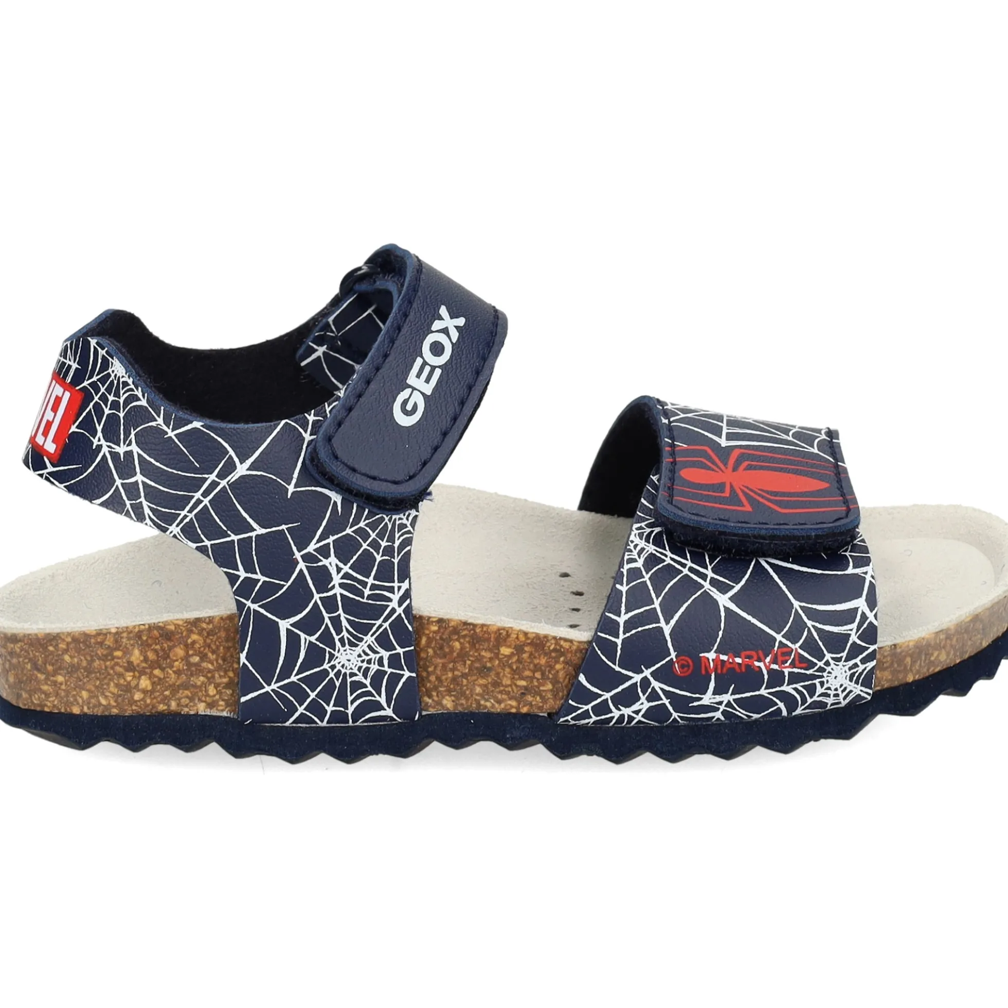 GEOX Zapatillas de Niño J458LE C0735 NAVY/RED