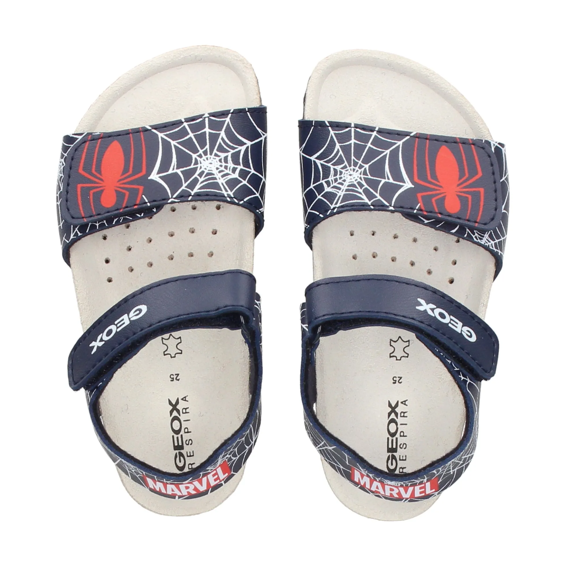 GEOX Zapatillas de Niño J458LE C0735 NAVY/RED
