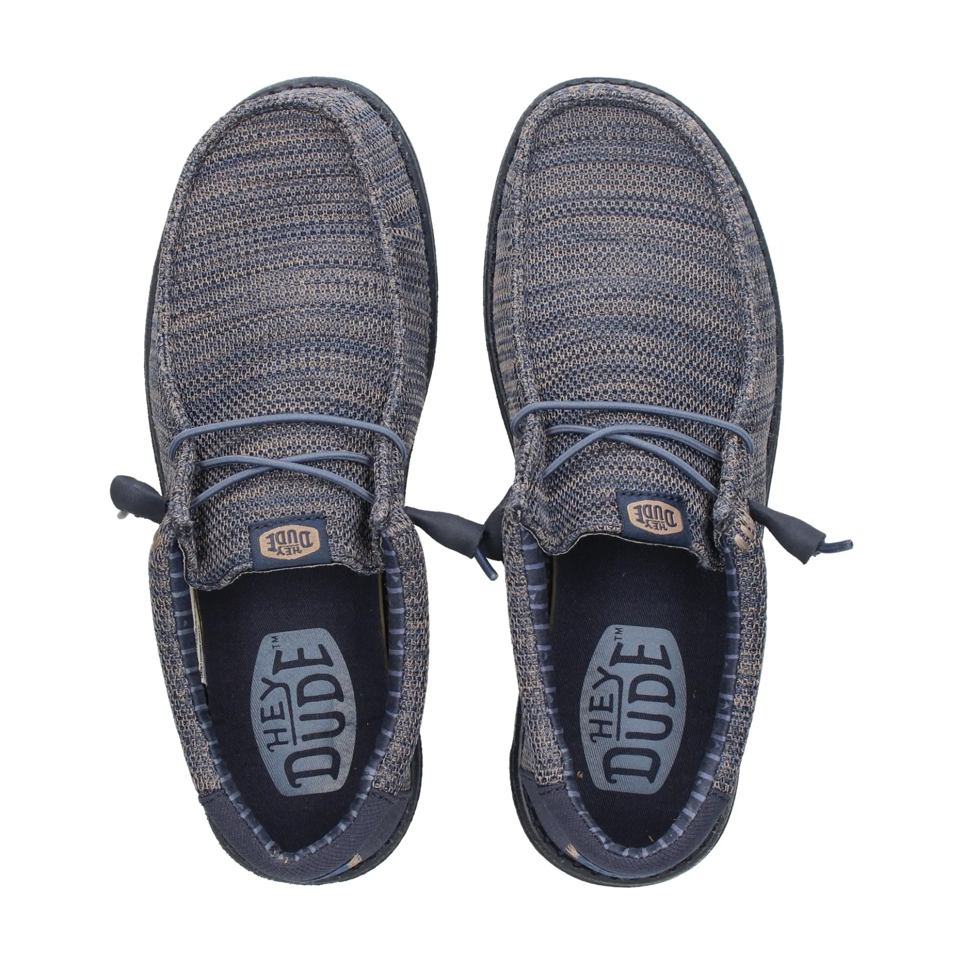 HEY DUDE Zapatillas de Hombre WALLY STRETCH 4UC NAVY BLAZER