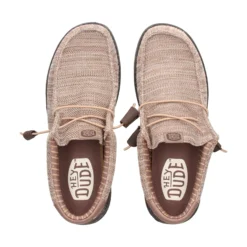HEY DUDE Zapatillas de Hombre WALLY STRETCH 0PQ DEEP TAUPE/