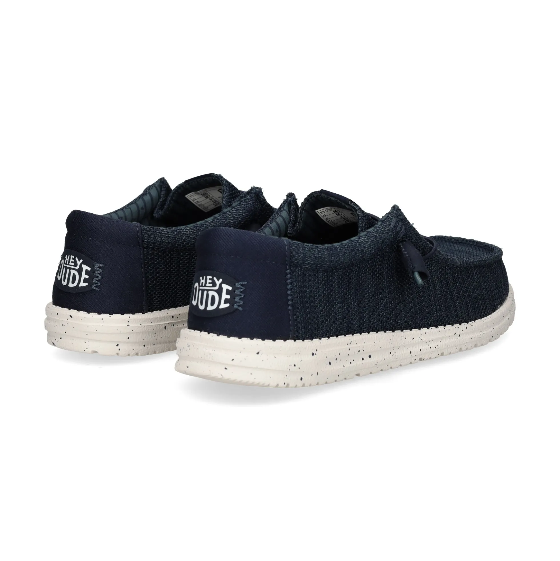 HEY DUDE Zapatillas de Hombre WALLY STRETCH 410 NAVY