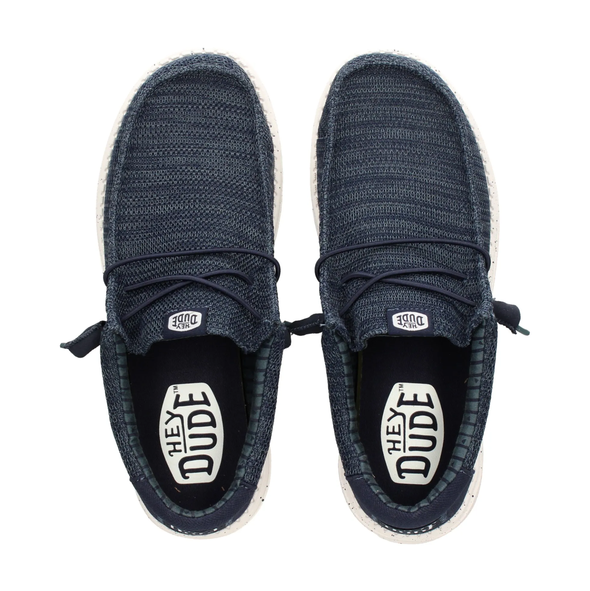 HEY DUDE Zapatillas de Hombre WALLY STRETCH 410 NAVY