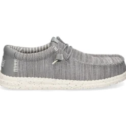 HEY DUDE Zapatillas de Hombre WALLY STRETCH 030 GRIS