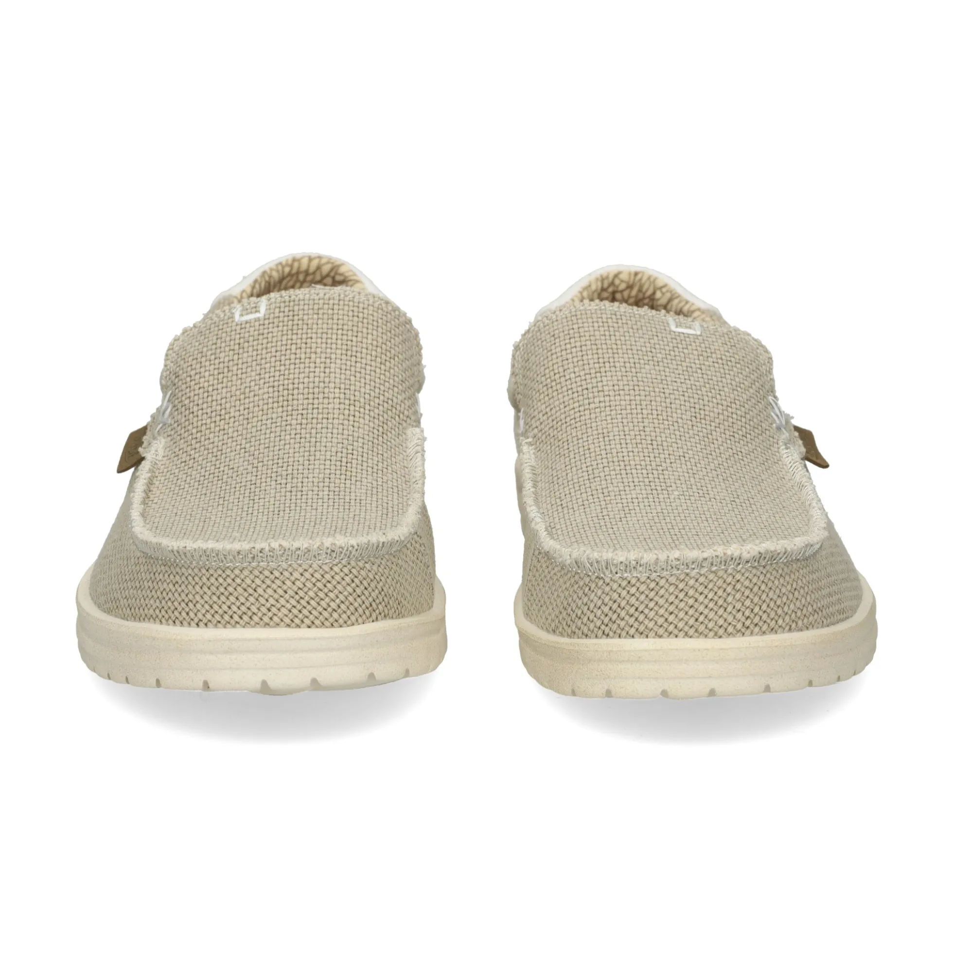 HEY DUDE Zapatillas de Hombre MIKKA BRAIDED 1LB OFF WHITE