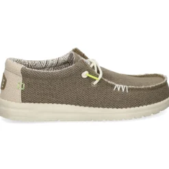HEY DUDE Zapatillas de Hombre WALLY BRAIDED 2BS FOSSIL
