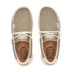 HEY DUDE Zapatillas de Hombre WALLY BRAIDED 2BS FOSSIL