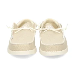 HEY DUDE Zapatillas de Hombre WALLY BRAIDED 1LB OFF WHITE