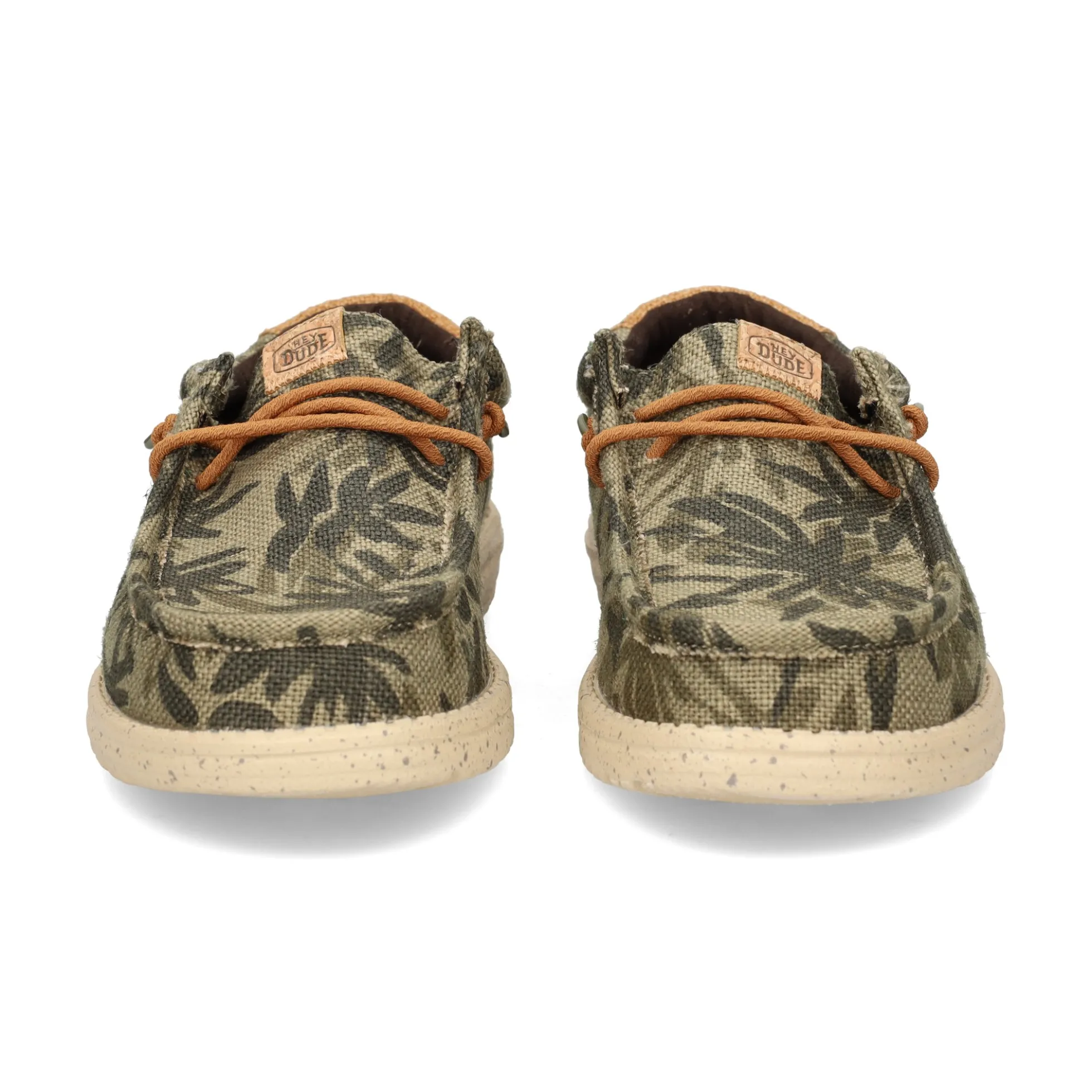 HEY DUDE Zapatillas de Hombre WALLY PALM 3ZX BURNT/GINGE
