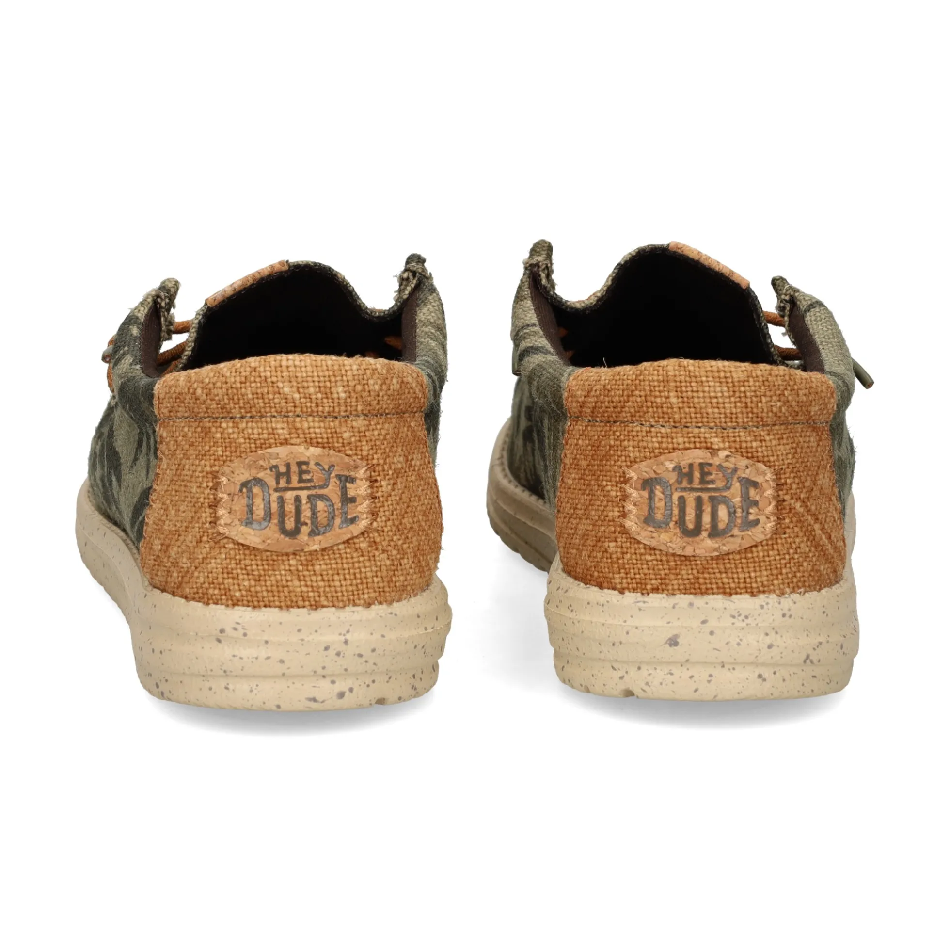 HEY DUDE Zapatillas de Hombre WALLY PALM 3ZX BURNT/GINGE