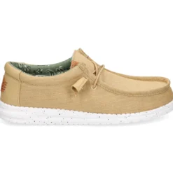 HEY DUDE Zapatillas de Hombre WALLY WASHED 267 WALNUT