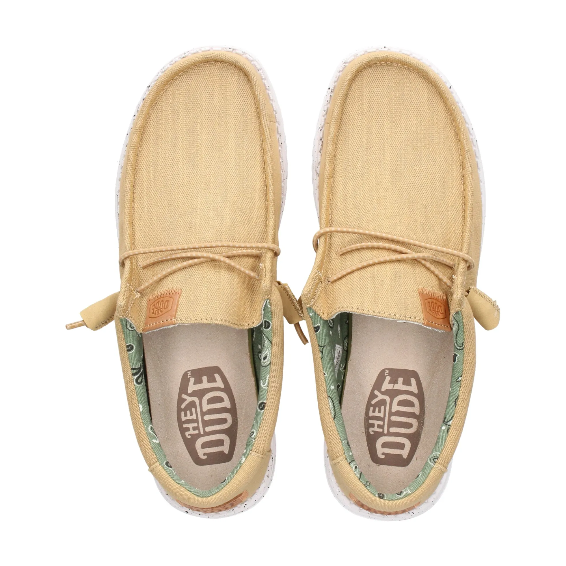 HEY DUDE Zapatillas de Hombre WALLY WASHED 267 WALNUT