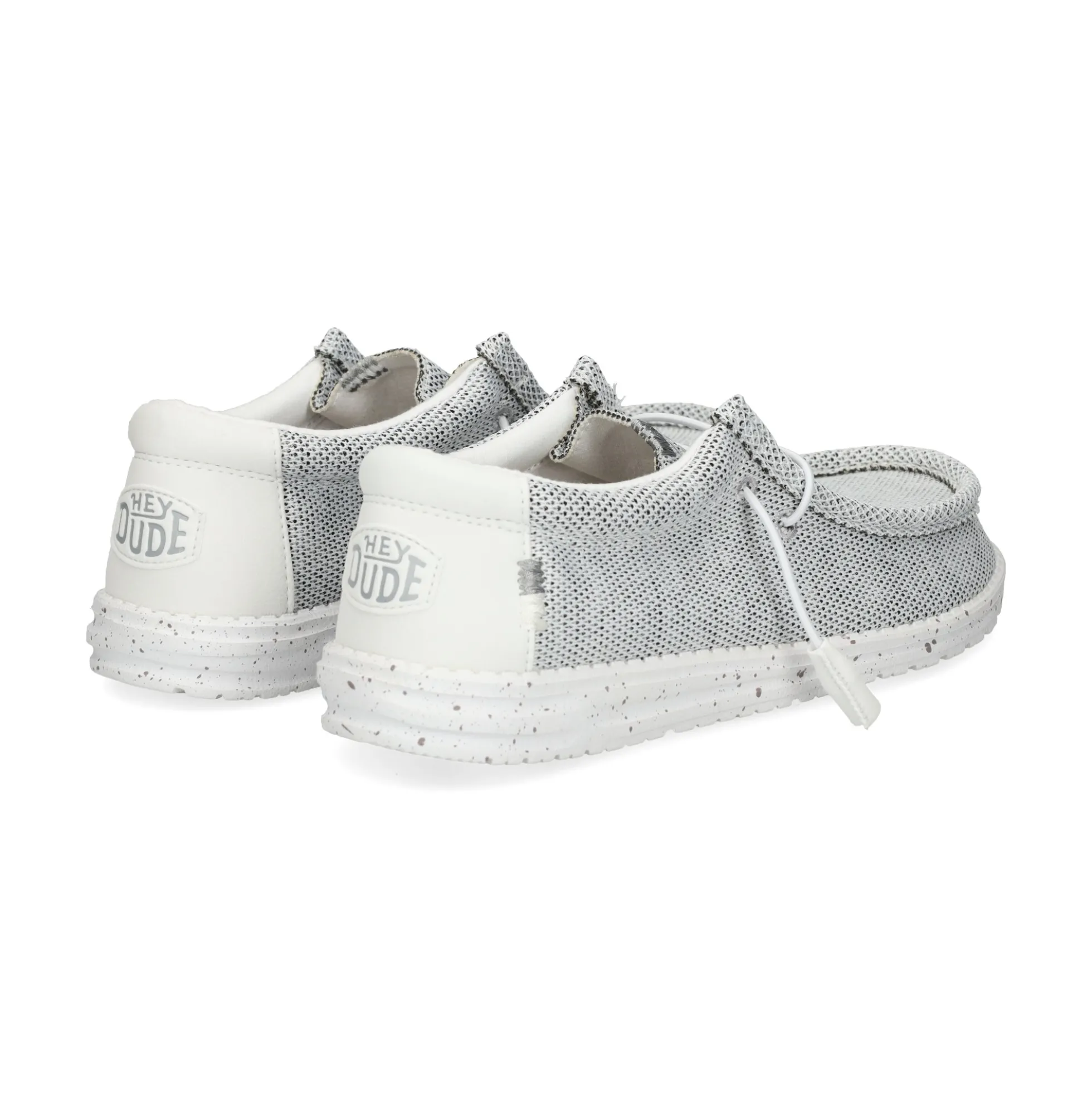 HEY DUDE Zapatillas de Hombre WALLY SOX 1KA STONE WHITE
