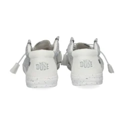 HEY DUDE Zapatillas de Hombre WALLY SOX 1KA STONE WHITE