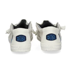 HEY DUDE Zapatillas de Hombre WALLY SPORT MESH 100 BLANCO