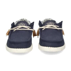 HEY DUDE Zapatillas de Hombre WALLY LINEN 410 NAVY