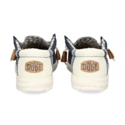 HEY DUDE Zapatillas de Hombre WALLY LINEN 410 NAVY