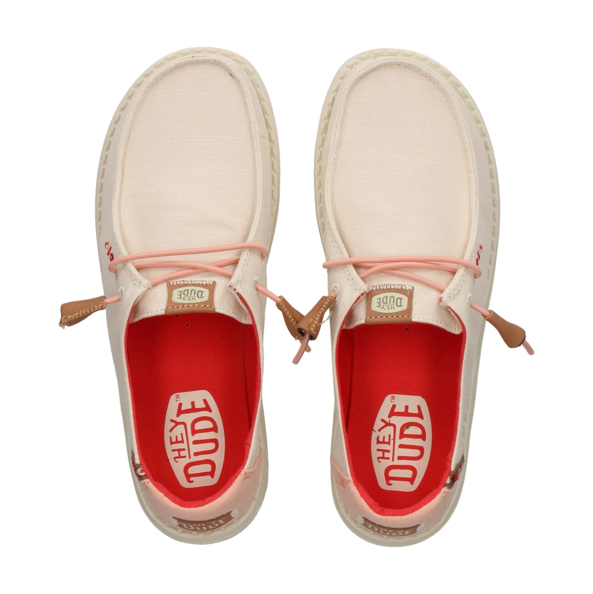 HEY DUDE Zapatillas de Mujer WENDY CHAMBRAY BOHO 106 NATURAL
