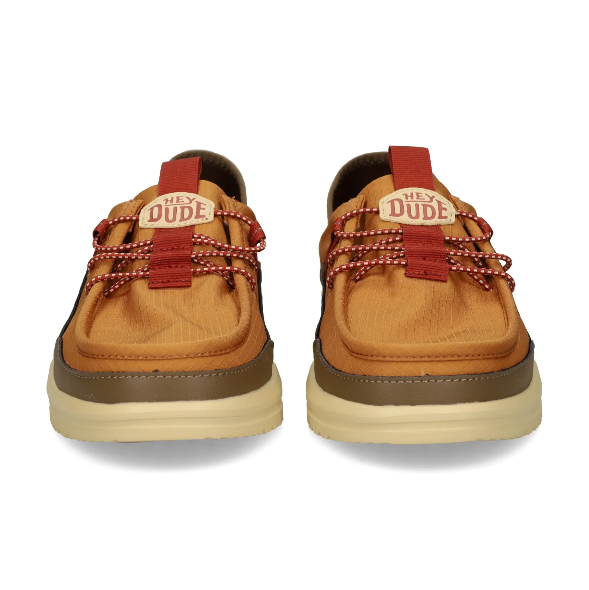 HEY DUDE Zapatos de vestir de Hombre 44338 2LI BONE BROWN