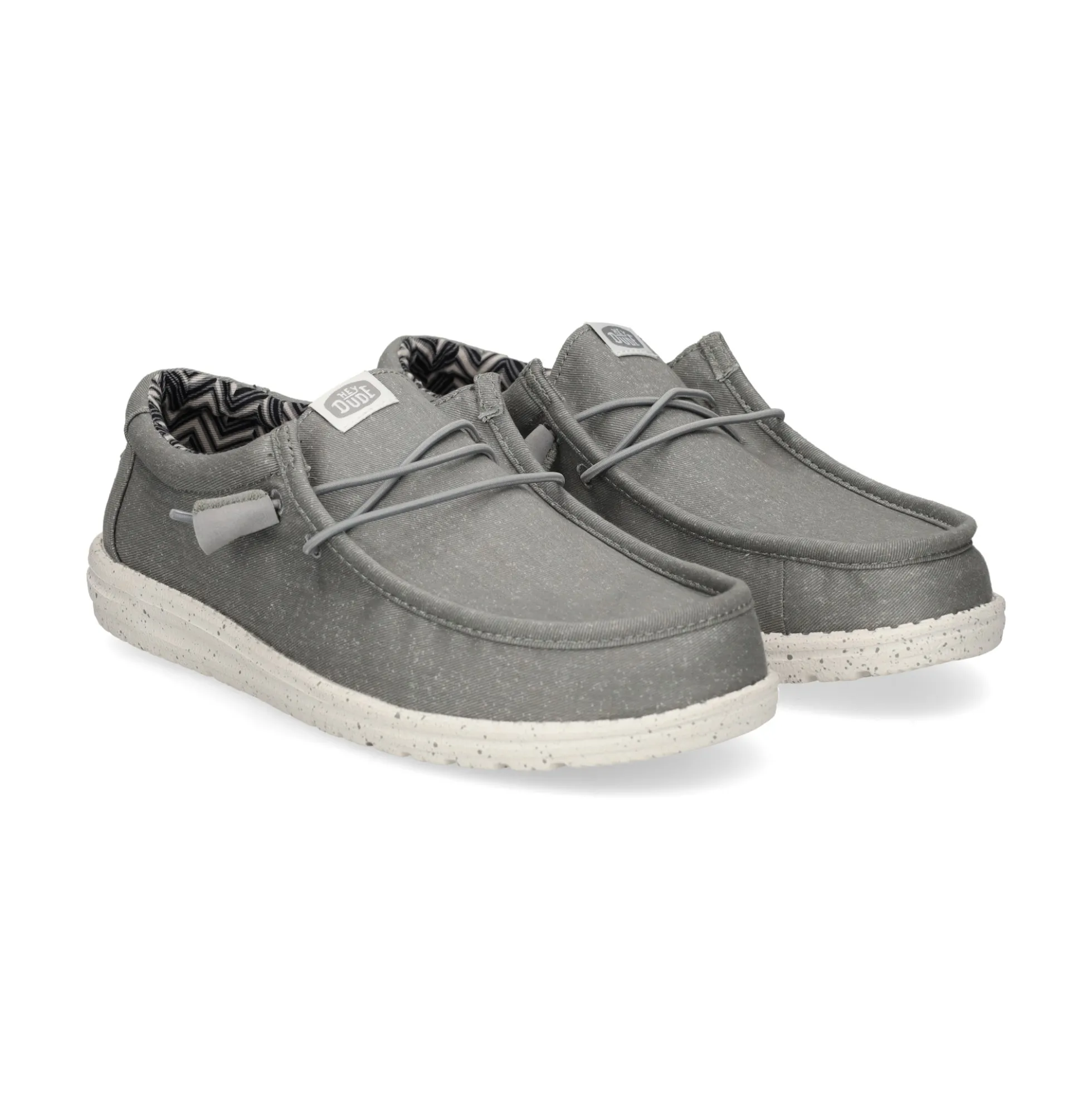 HEY DUDE Zapatos de vestir de Hombre 40700 007 LIGHT GREY