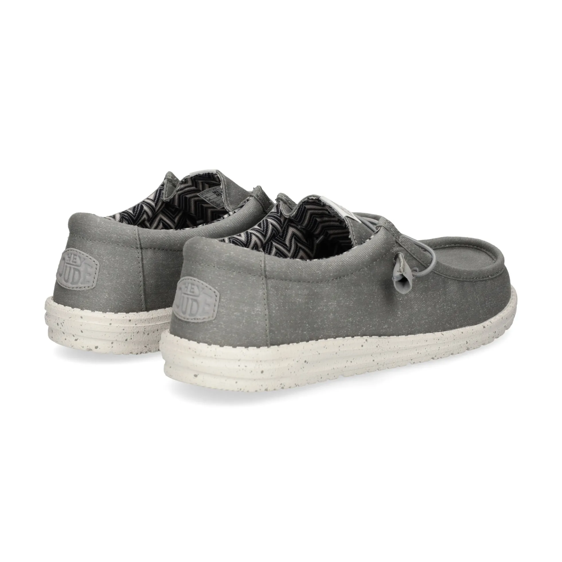 HEY DUDE Zapatos de vestir de Hombre 40700 007 LIGHT GREY