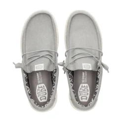 HEY DUDE Zapatos de vestir de Hombre 40700 007 LIGHT GREY