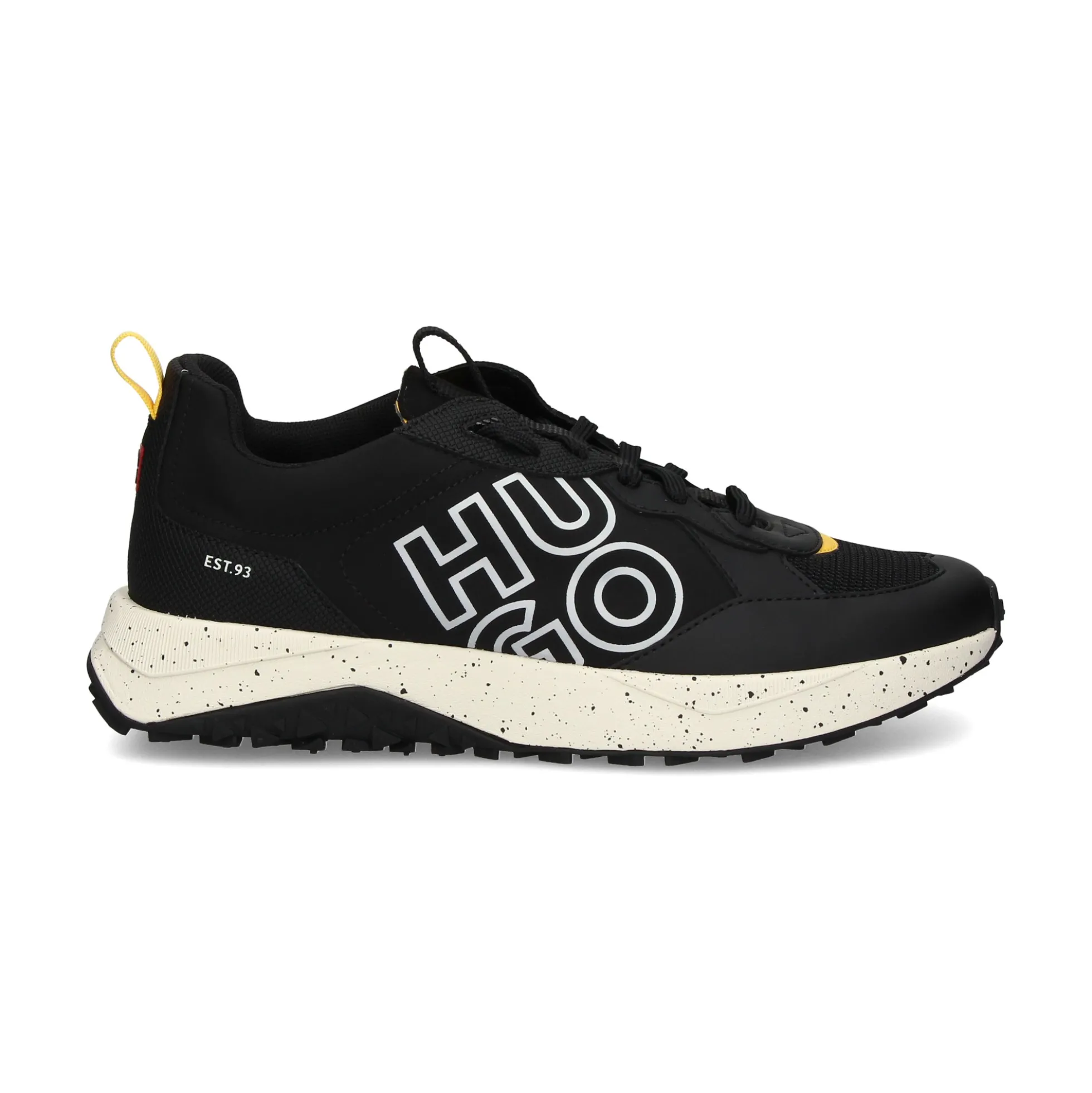 HUGO Zapatillas de Hombre Kane_Runn_lgny 001 NEGRO