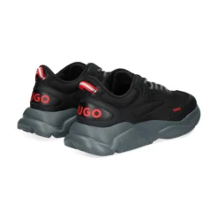 HUGO Zapatillas de Hombre Leon_Runn_nypu_N 016 Charcoal