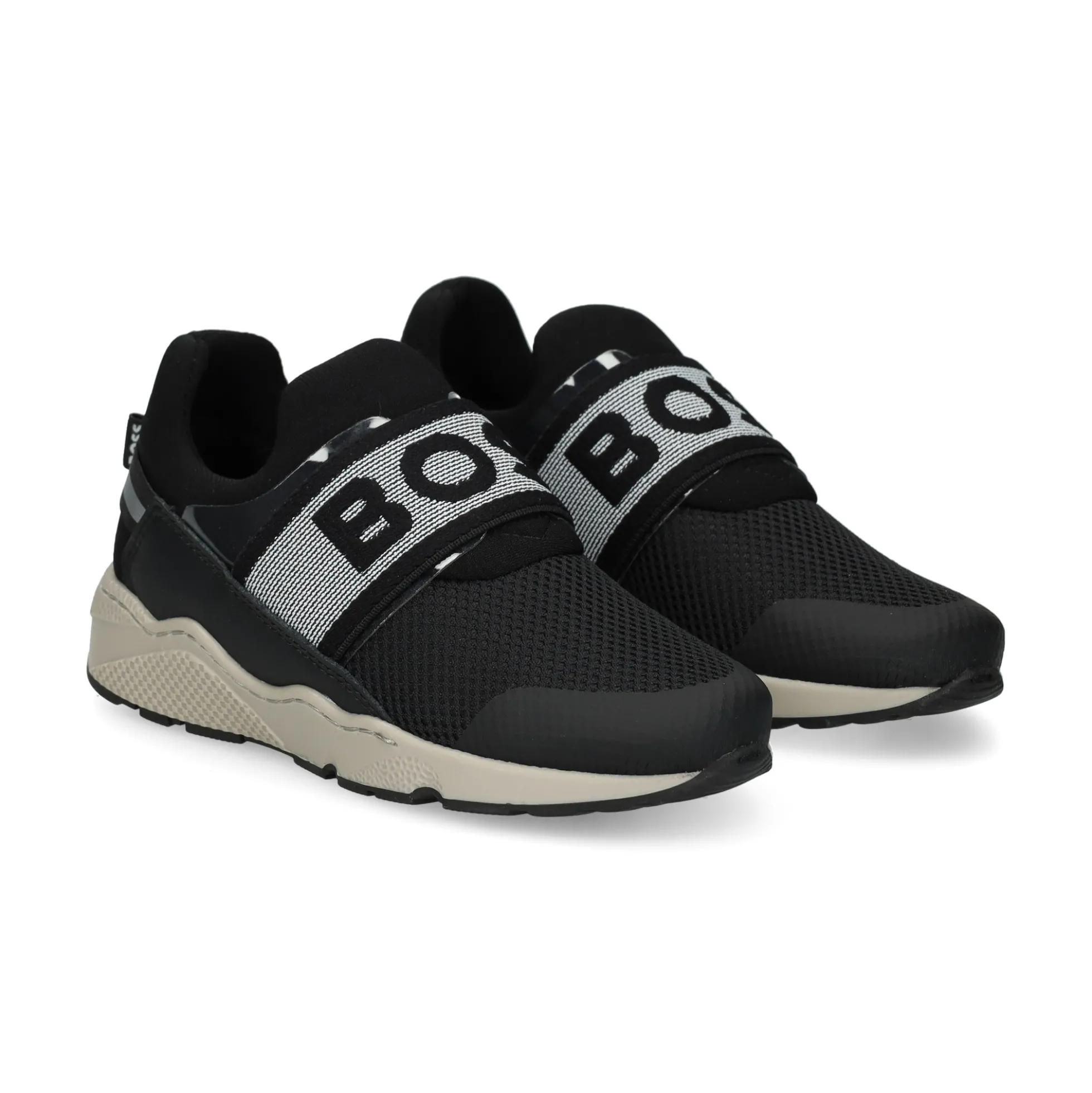 HUGO Zapatillas de Niño J52556 09B NEGRO