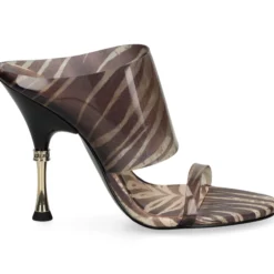 JUST CAVALLI Sandalias con tacón de Mujer 80RA3S48 R83 NATURAL PAL