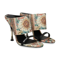 JUST CAVALLI Sandalias con tacón de Mujer 80RA3S49 R85 PERSIAN/TAR