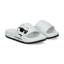 KARL LAGERFELD KIDS Sandalias, chanclas y albarcas de niña Z30544 10P BLANCO