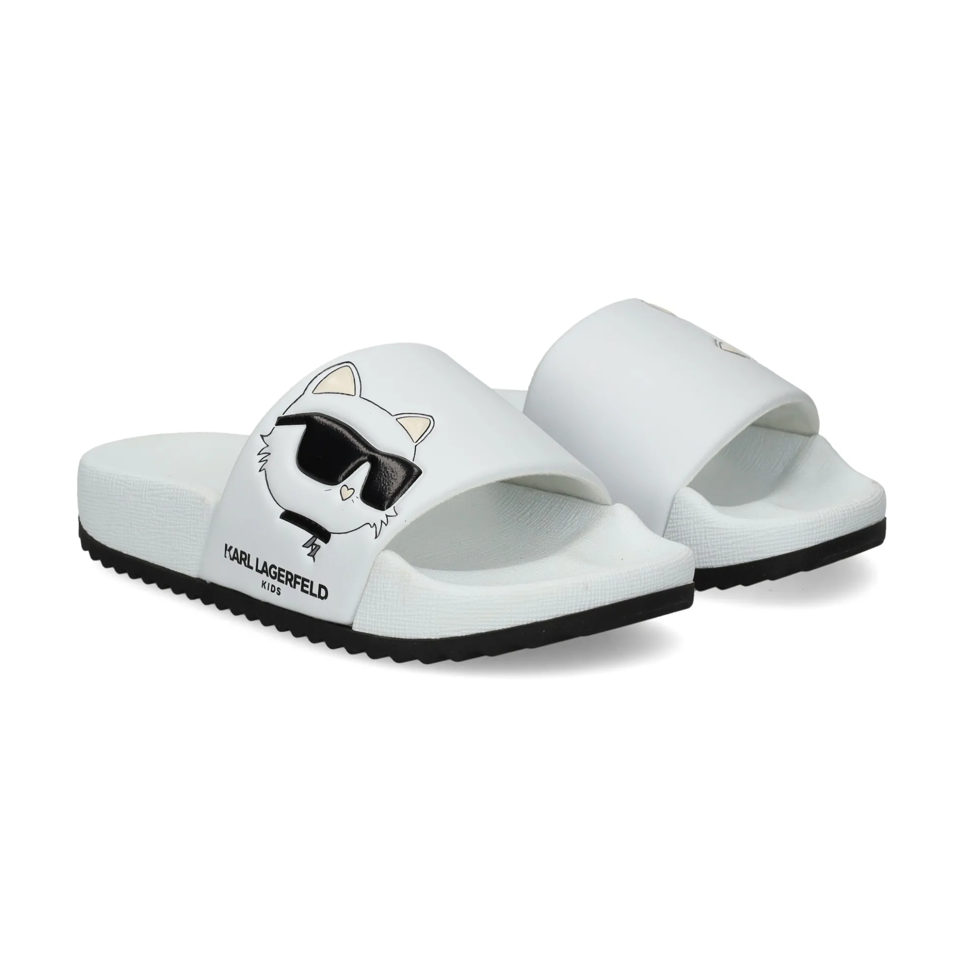 KARL LAGERFELD KIDS Sandalias, chanclas y albarcas de niña Z30544 10P BLANCO