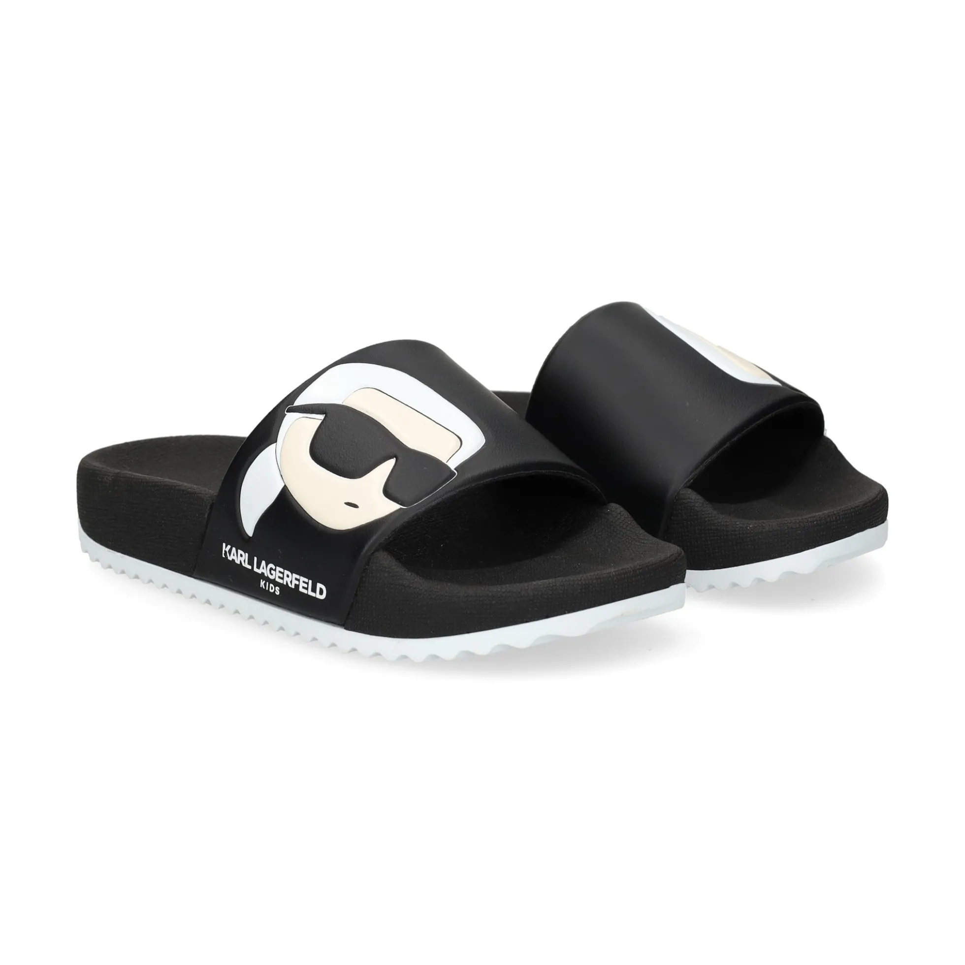 KARL LAGERFELD KIDS Sandalias, chanclas y albarcas de niña Z30379 09B NEGRO