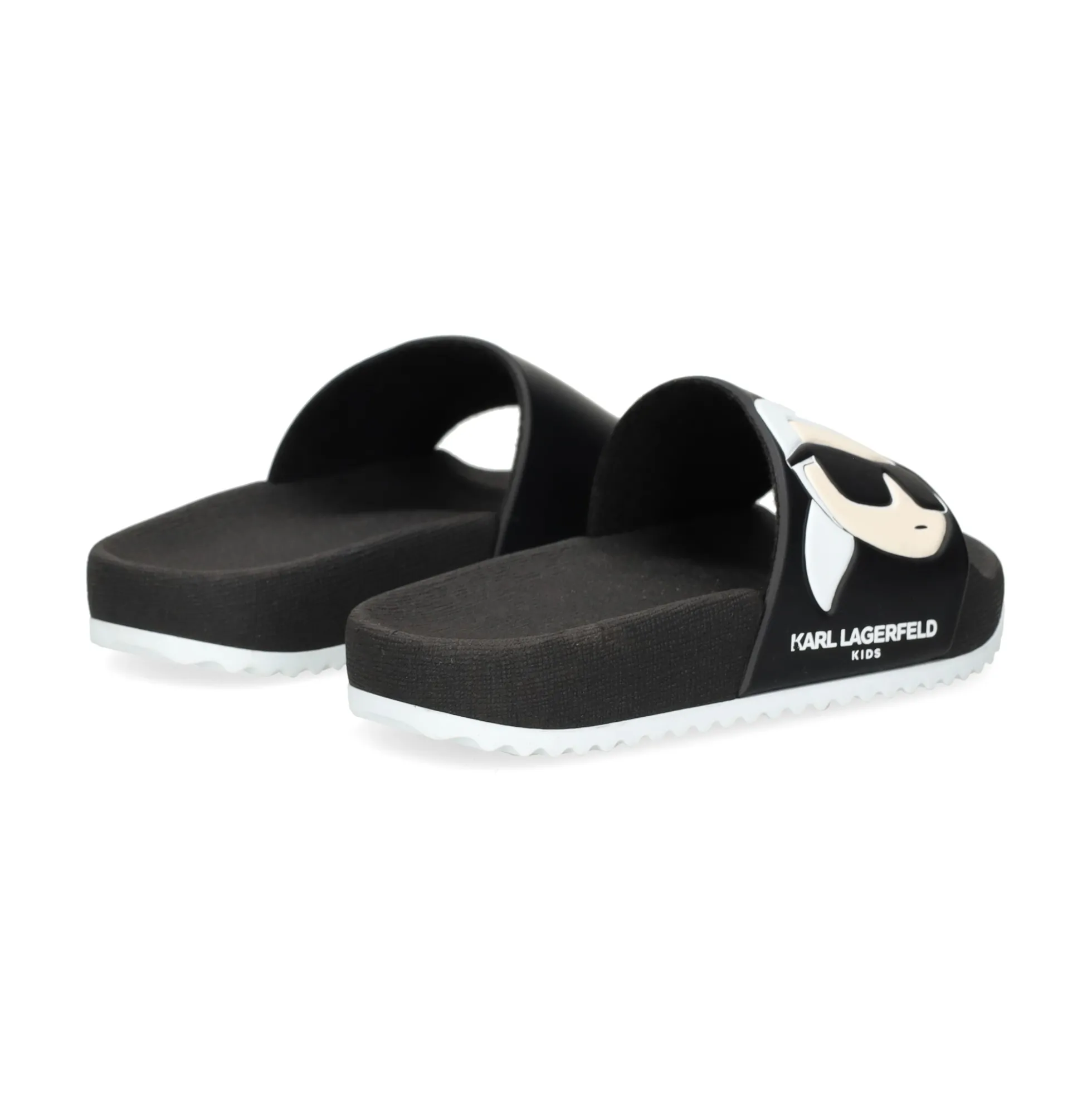 KARL LAGERFELD KIDS Sandalias, chanclas y albarcas de niña Z30379 09B NEGRO