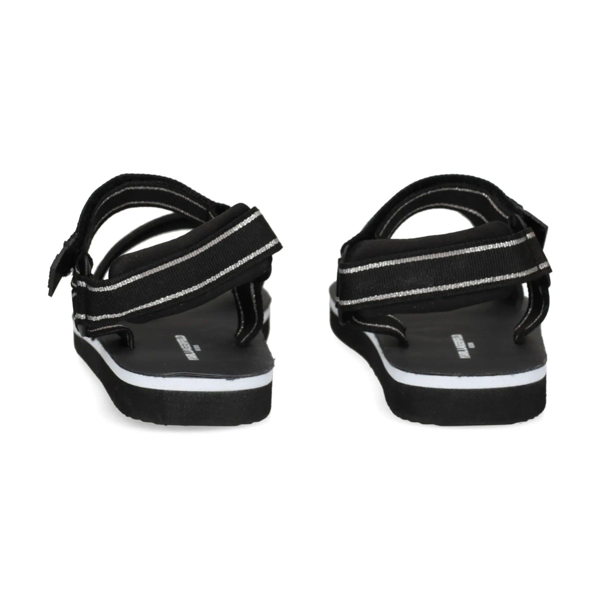 KARL LAGERFELD KIDS Sandalias, chanclas y albarcas de niña Z30374 09B NEGRO